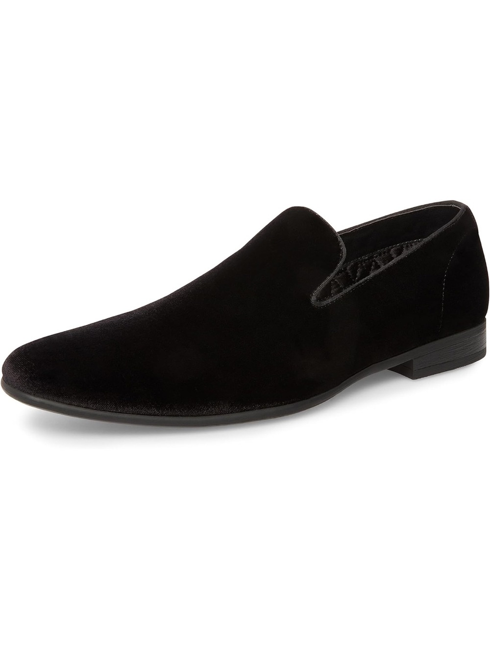 Steve Madden Laight Black Velvet Slip-On Loafers Men’s 8.5